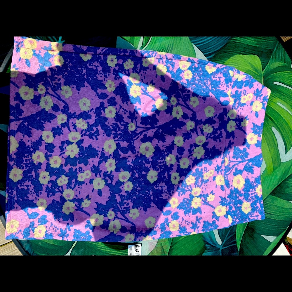 Lulroe stretchable skirt. Size M but can fit a large.
